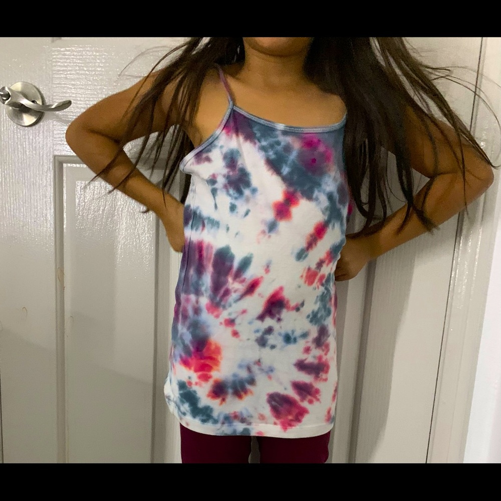 Tie-dye tank top